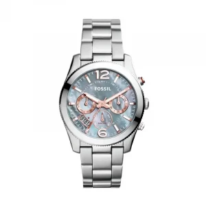 Fossil Perfect Boyfriend Grey MOP Dial Ladies Watch